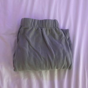 Light green sweatpants